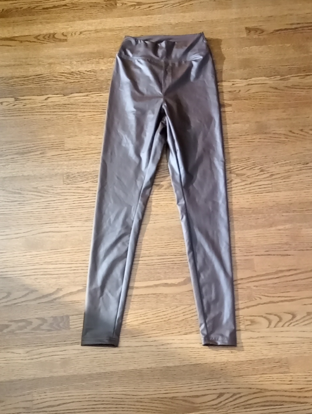 Offline by Aerie Faux Leather Leggings Brown Size Small